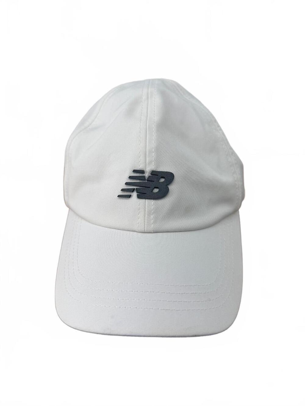 New Balance White Adjustable Baseball Cap